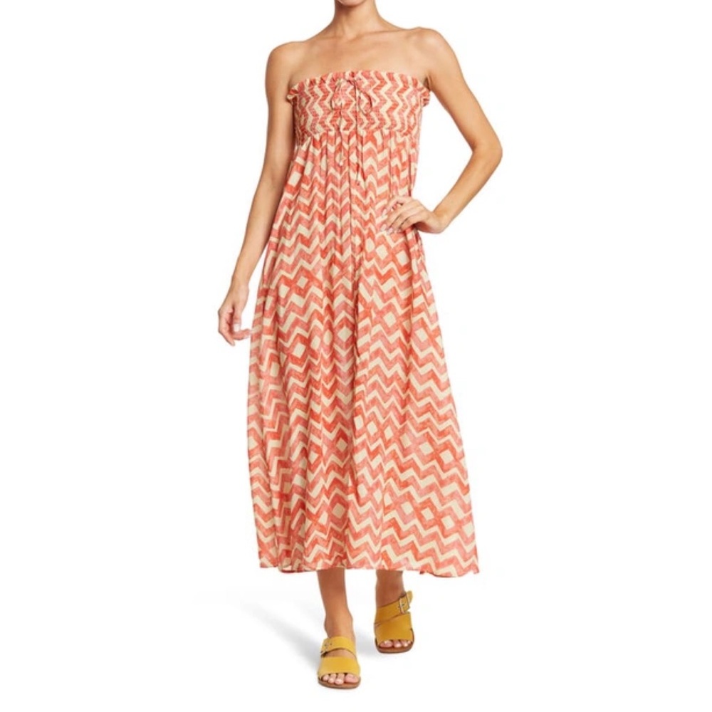 NEW Maaji smocked maxi dress